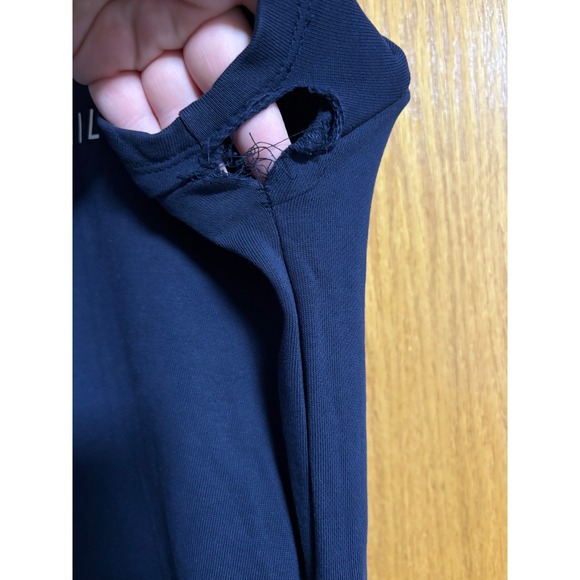 AS IS Tommy Hilfiger Women's XXS Navy Blue Short Sleeve T-Shirt Dress - Picture 4 of 4